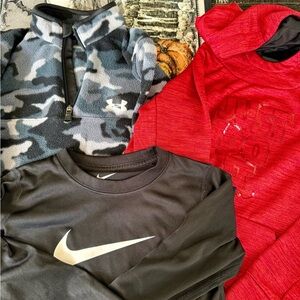 Under Armour and Nike Bundle, Youth size 6
